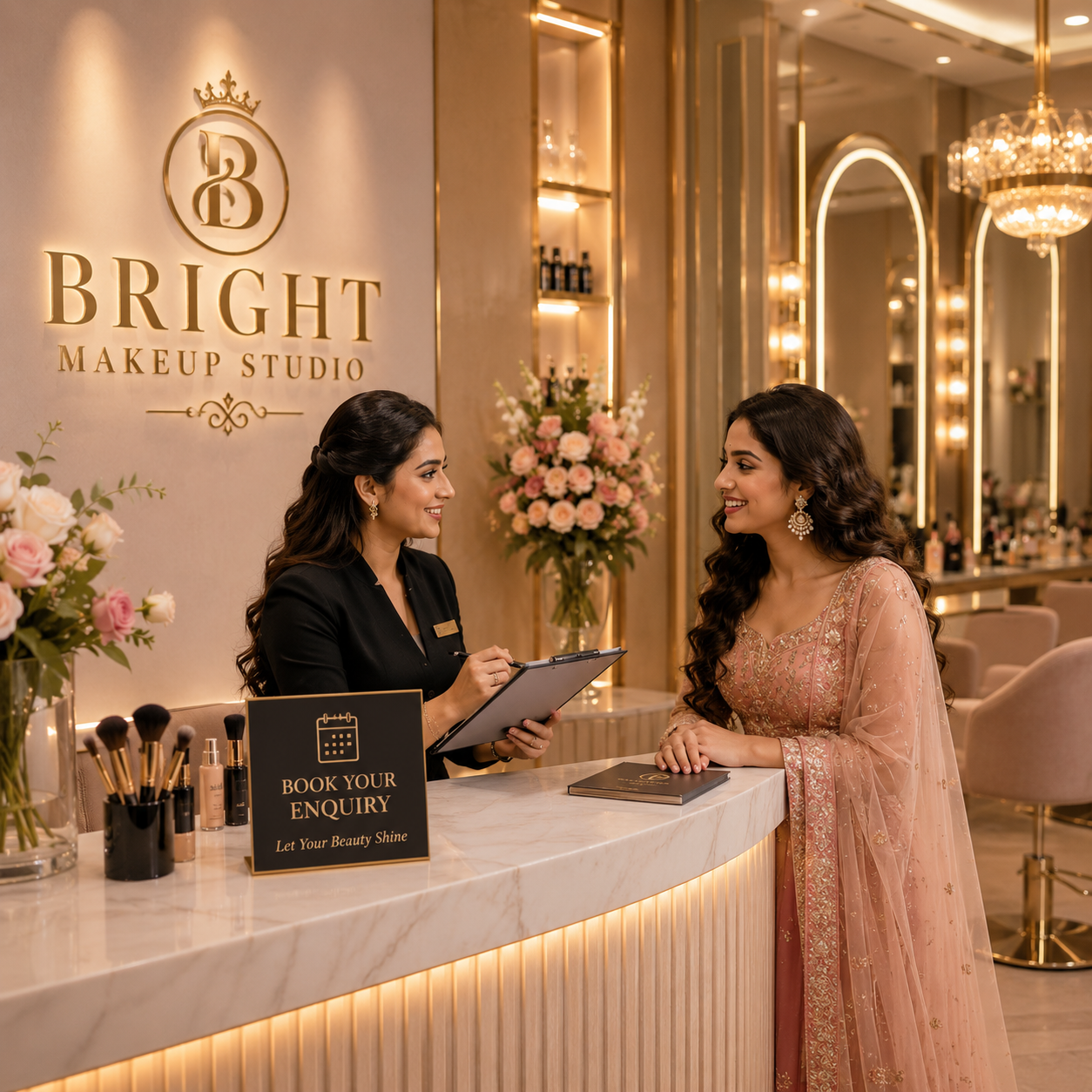 Luxury Beauty Salon Appointment